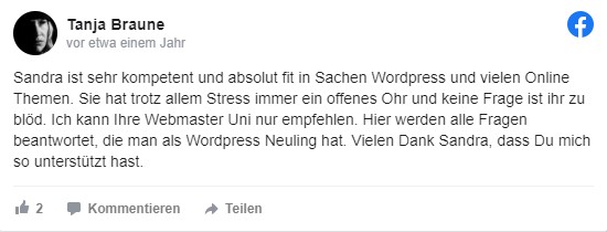 Sandra Messer Kundenbewertung 04